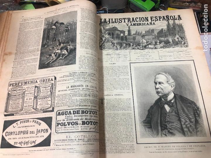 La Ilustracion Española Y Americana Año Complet Comprar Revistas Y Periódicos Antiguos En