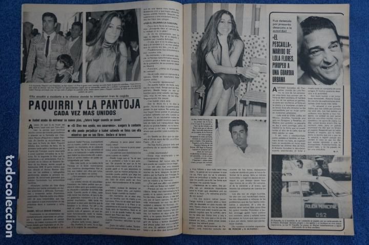 Coleccionismo de Revistas y Peri&oacute;dicos: RECORTE CLIPPING DE PAQUIRRI E ISABEL PANTOJA REVISTA SEMANA N&ordm; 2152 PAG. 6-7 L25