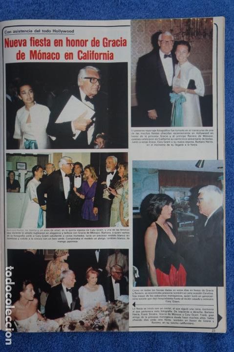 Coleccionismo de Revistas y Peri&oacute;dicos: RECORTE CLIPPING DE GRACIA MONACO BARABARA HARRIS CARY GRANT REVISTA SEMANA N&ordm; 2152 PAG 23-25 L25