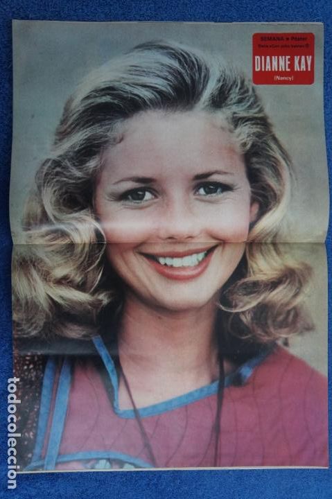 Coleccionismo de Revistas y Peri&oacute;dicos: RECORTE CLIPPING DE POSTER Y ARTICULO DE DIANNE KAY REVISTA SEMANA N&ordm; 2152 PAG. 56-59 L25