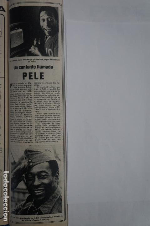 Coleccionismo de Revistas y Peri&oacute;dicos: RECORTE CLIPPING DE FUTBOLISTA PELE REVISTA SEMANA N&ordm; 2152 PAG. 95 L25