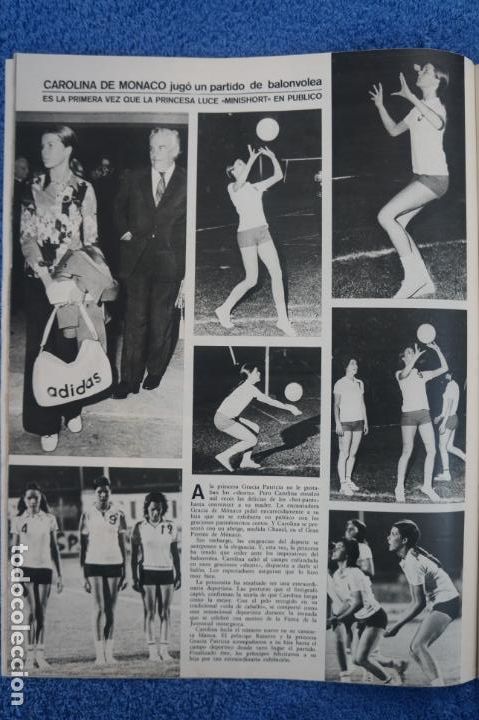 Coleccionismo de revistas y peri&oacute;dicos: RECORTE CLIPPING DE CAROLINA DE MONACO REVISTA SEMANA N&ordm; 1635 PAG. 32 L28
