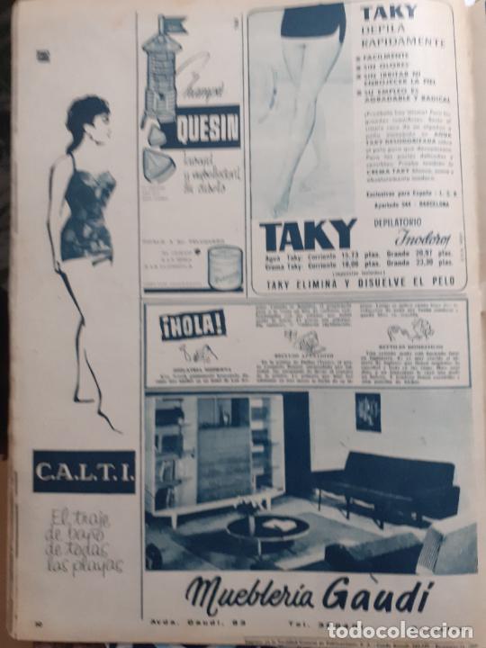 Coleccionismo de Revistas y Peri&oacute;dicos: ANUNCIO POLVOS TAKY QUESIN ROPA DE BA&Ntilde;O CALTI MUEBLES GAUDI