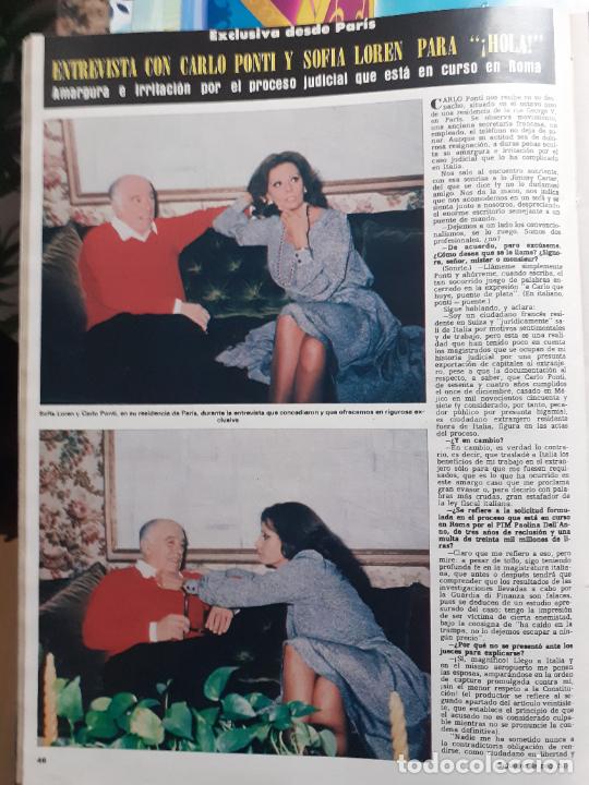 Coleccionismo de Revistas y Peri&oacute;dicos: SOFIA LOREN CARLO PONTI