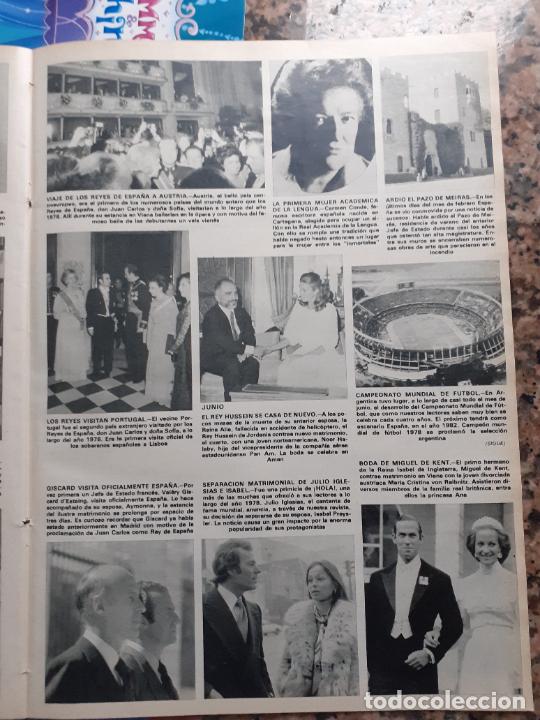 Coleccionismo de Revistas y Peri&oacute;dicos: CARMEN CONDE EN LA RAE NOOR DE JORDANIA JULIO IGLESIAS ISABEL PREYSLER