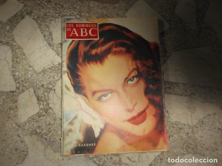 Coleccionismo de Revistas y Peri&oacute;dicos: abc suplemento semanal 5 de abril 1970, ava gardner, at.bilbao, pinito de oro se despide del circo