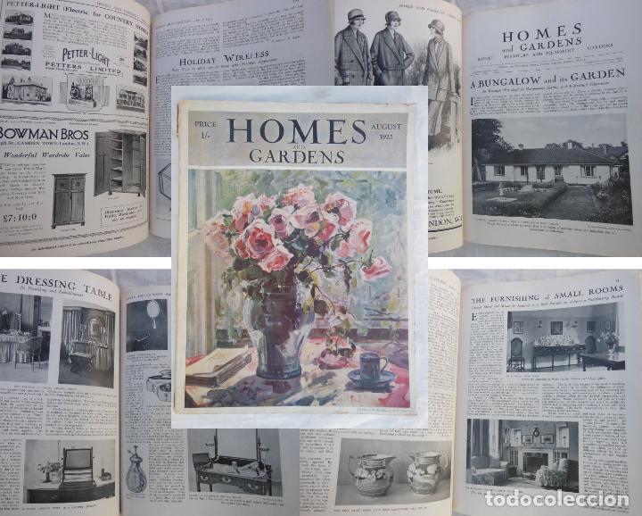 Coleccionismo de revistas y peri&oacute;dicos: HOMES AND GARDENS. No 3 Vol 7. August 1925