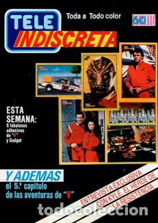 Coleccionismo de Revistas y Peri&oacute;dicos: SCANS ANUNCIO TELE INDISCRETA RUVE V INVASORES LAGARTOS MARC SINGER Jane Badle june chadwick