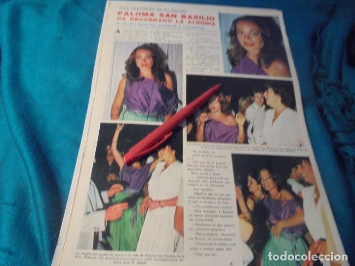 Coleccionismo de Revistas y Peri&oacute;dicos: RECORTE ; PALOMA SAN BASILIO, TRAS SU SEPARACION. SEMANA, JULIO 1979 (#)