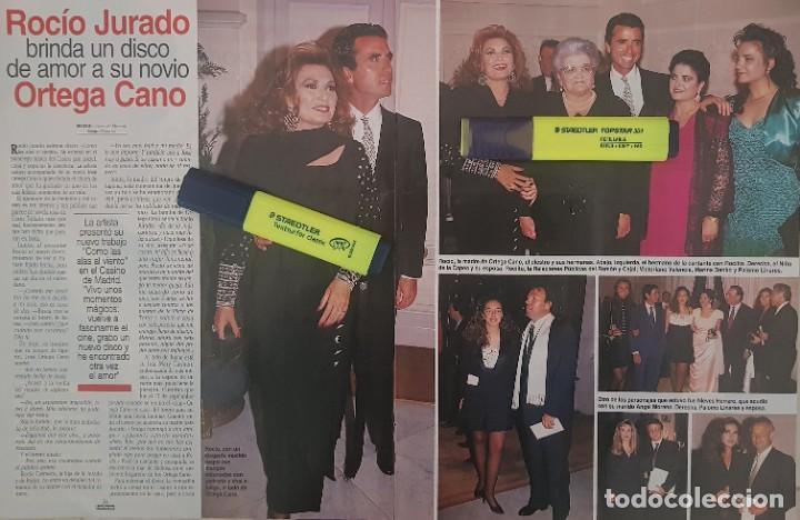 Coleccionismo de Revistas y Peri&oacute;dicos: Reportaje Roc&iacute;o Jurado. Revista Lecturas.