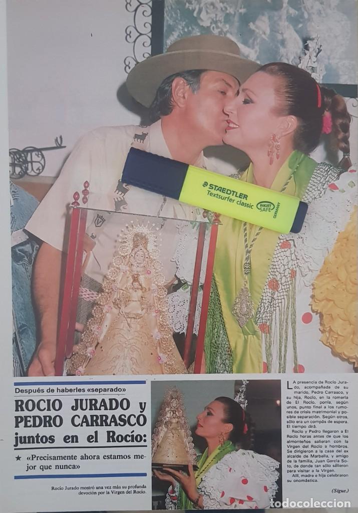 Coleccionismo de Revistas y Peri&oacute;dicos: Reportaje Roc&iacute;o Jurado. Revista SEMANA.