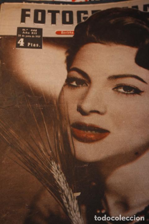 Coleccionismo de Revistas y Peri&oacute;dicos: REVISTA FOTOGRAMAS N&ordm; 448 SARA MONTIEL MARILYN MONROE CHARLES CHAPLIN 1957