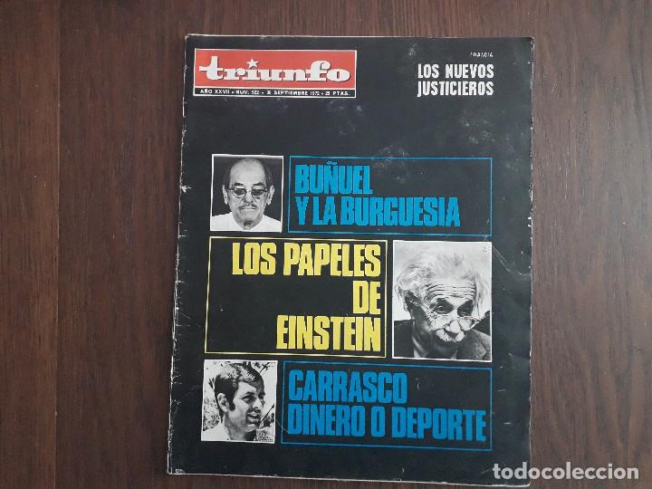 Sammeln von Zeitschriften und Zeitungen: revista triunfo n&ordm; 522 a&ntilde;o 1972