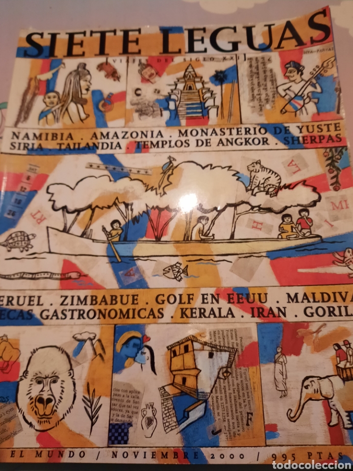 Coleccionismo de revistas y peri&oacute;dicos: Revista siete Leguas viajes del siglo XXI