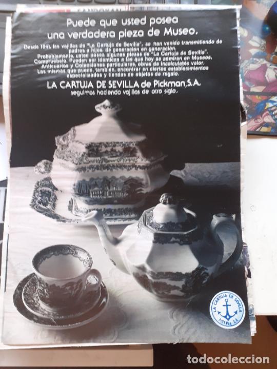 Coleccionismo de Revistas y Peri&oacute;dicos: ANUNCIO VAJILLA LA CARTUJA DE SEVILLA