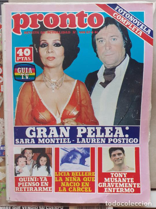 Coleccionismo de revistas y peri&oacute;dicos: PORTADA DE SARA MONTIEL LAUREN POSTIGO