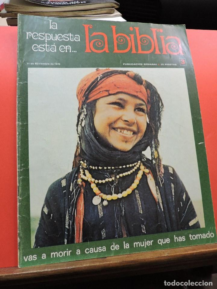 Coleccionismo de revistas y peri&oacute;dicos: La respuesta est&aacute; en la Biblia 3. 11 Noviembre 1970