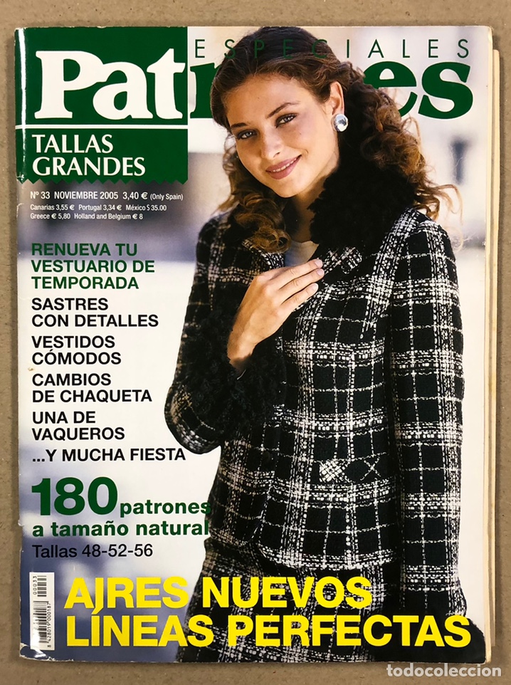 Collection Magazines and Newspapers: PATRONES ESPECIALES TALLAS GRANDES N&deg; 33 (2005). AIRES NUEVOS. INCLUYE PATRONES.