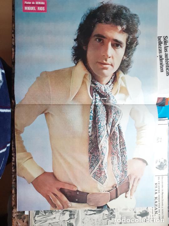 Coleccionismo de Revistas y Peri&oacute;dicos: poster MIGUEL RIOS LOLA FLORES HELGA LINE