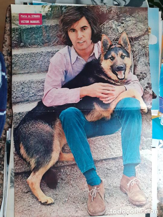 Coleccionismo de Revistas y Peri&oacute;dicos: poster VICTOR MANUEL