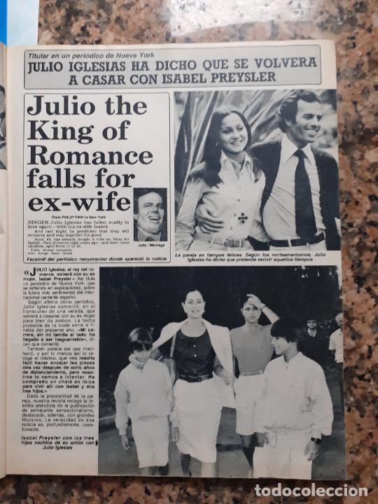 Coleccionismo de Revistas y Peri&oacute;dicos: JULIO IGLESIAS ISABEL PREYSLER