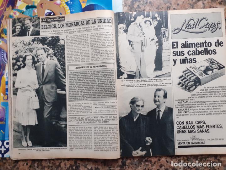 Colecionismo de Revistas e Jornais: LAS MONARQUIAS BELGICA FABIOLA BALDUINO PAOLA