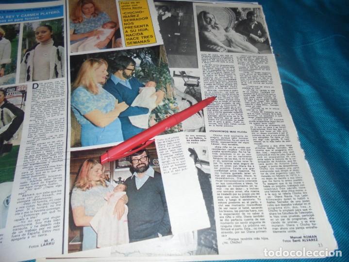 Coleccionismo de Revistas y Peri&oacute;dicos: RECORTE : CHICHO IBA&Ntilde;EZ SERRADOR, HA SIDO PADRE. SEMANA, JUNIO 1977 (#)