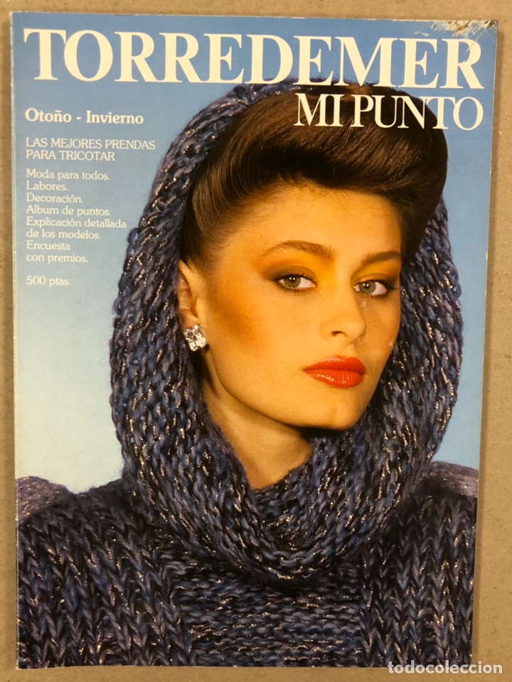 Collection Magazines and Newspapers: TORREDEMER MI PUNTO N&deg; 18 1981/82. OTO&Ntilde;O INVIERNO. LAS MEJORES PRENSAS PARA TRICOTAR.
