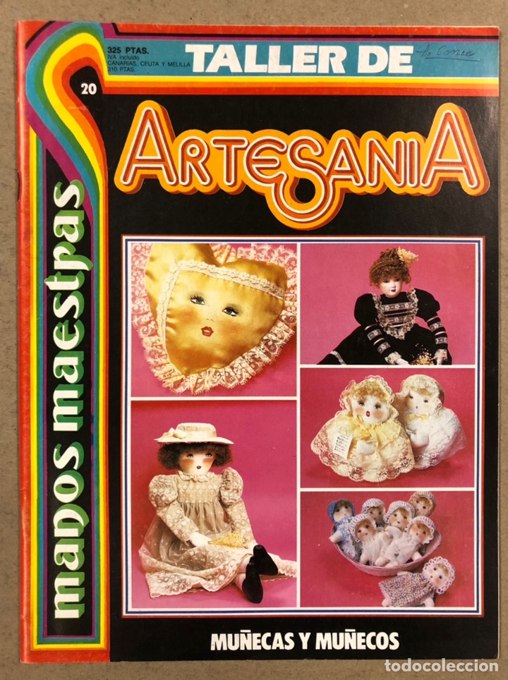 Collectionnisme de Revues et Journaux: MANOS MAESTRAS TALLER DE ARTESAN&Iacute;A N&deg; 20 (1986). MU&Ntilde;ECAS Y MU&Ntilde;ECOS.