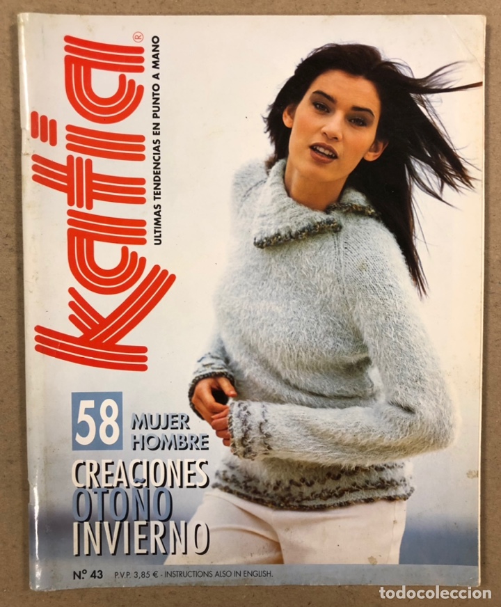 Collezionismo di Riviste e Giornali: QU&Eacute; F&Aacute;CIL CON KATIA N&deg; 43. LAS &Uacute;LTIMAS TENDENCIAS EN PUNTO A MANO. OTO&Ntilde;O INVIERNO.