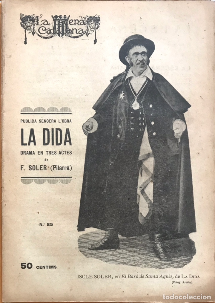 Coleccionismo de revistas y peri&oacute;dicos: La dida. Frederic Soler (Pitarra). - Foto 1