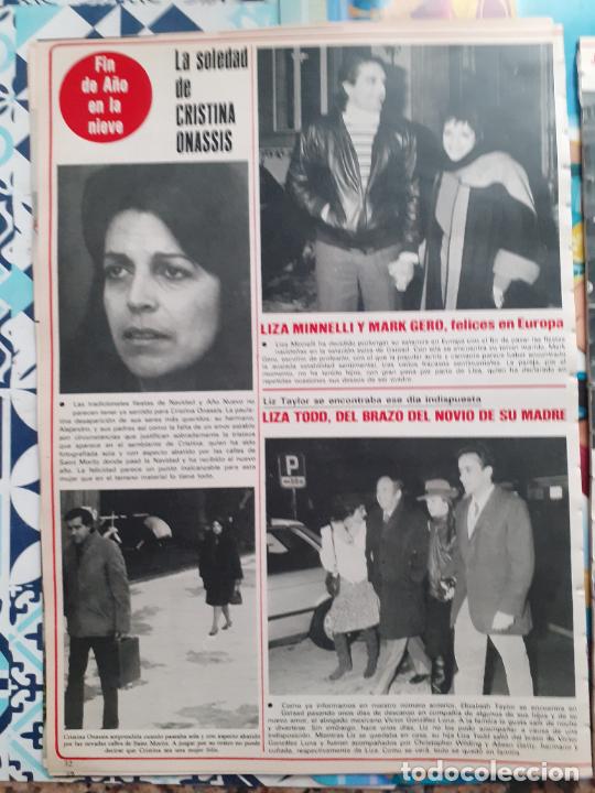 Coleccionismo de Revistas y Peri&oacute;dicos: ELIZABETH TAYLOR LIZ LIZA MINNELLI CHRISTINA ONASSIS CRISTINA TINA