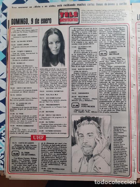 Coleccionismo de Revistas y Peri&oacute;dicos: GERALDINE CHAPLIN FERNANDO REY