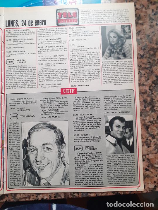 Coleccionismo de Revistas y Peri&oacute;dicos: MONTSERRAT CARULLA LUIS MARIANO TONY CURTIS