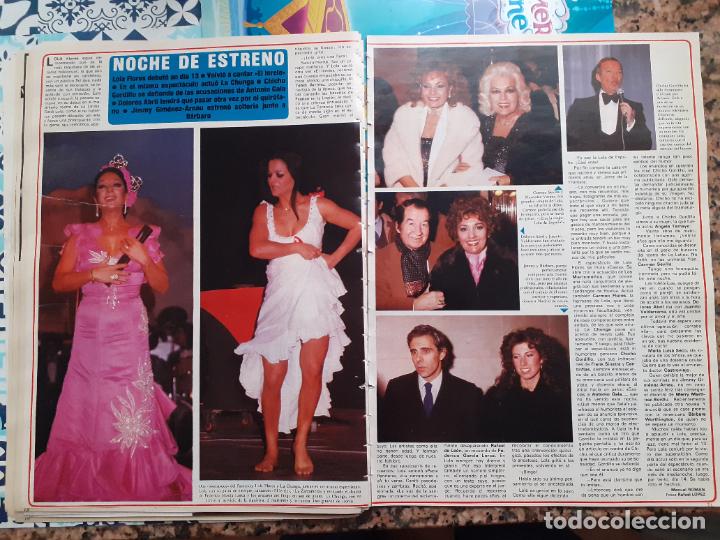 Coleccionismo de Revistas y Peri&oacute;dicos: LOLA FLORES LA POLACA CARMEN SEVILLA MERCEDES VECINO JUANITO NAVARRO DOLORES ABRIL