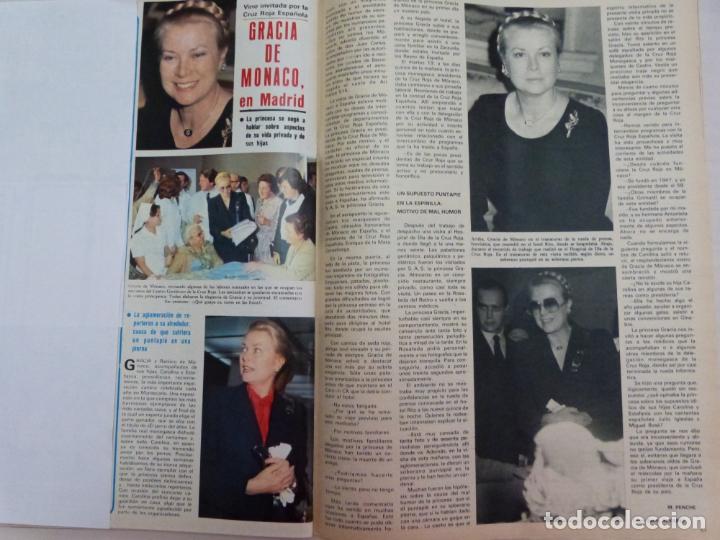 Coleccionismo de revistas y peri&oacute;dicos: RECORTE CLIPPING DE GRACIA DE MONACO REVISTA SEMANA N&ordm; 2155 PAG. 84 Y 85 L29