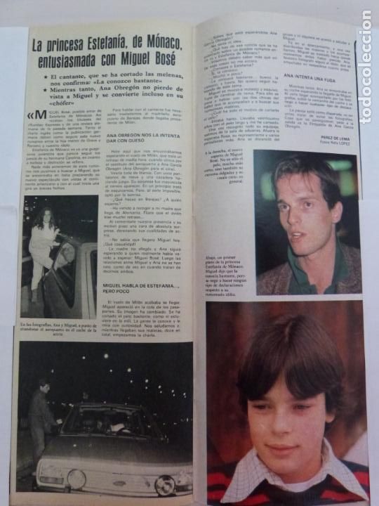 Coleccionismo de Revistas y Peri&oacute;dicos: RECORTE CLIPPING DE ESTEFANIA DE M&Oacute;NACO Y MIGUEL BOS&Eacute; SEMANA N&ordm; 2137 PAG. 76 Y 77 L29