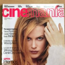 Coleccionismo de Revistas y Periódicos: REVISTA CINEMANIA NICOLE KIDMAN. Lote 245600180