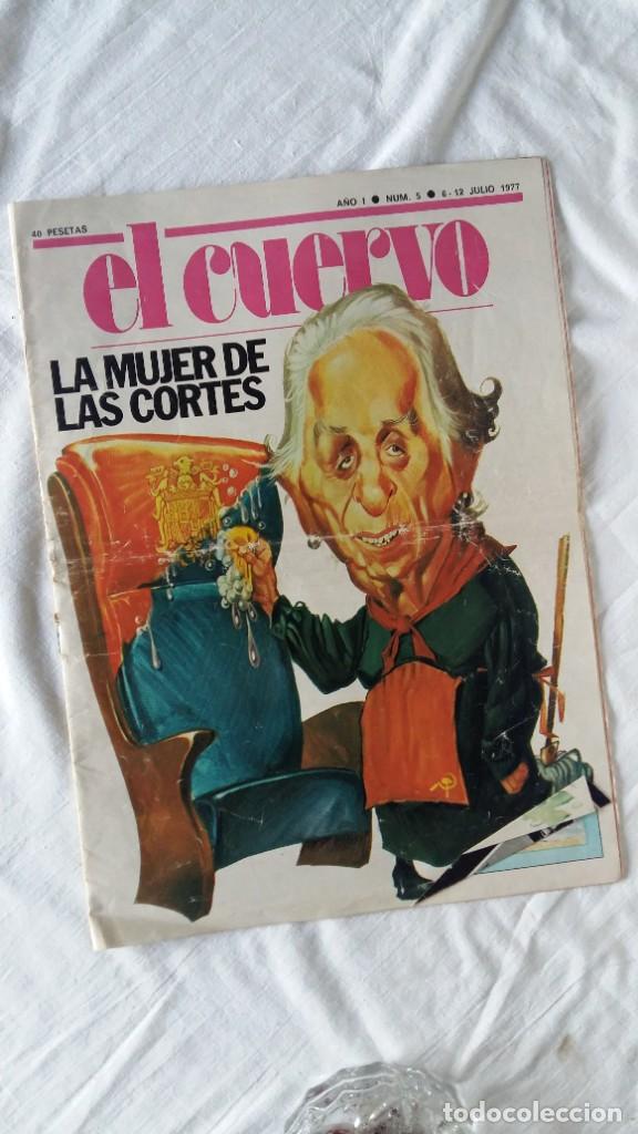 Coleccionismo de Revistas y Peri&oacute;dicos: (Sevilla) Revista EL CUERVO. n&deg; 5. 13 Julio 1977