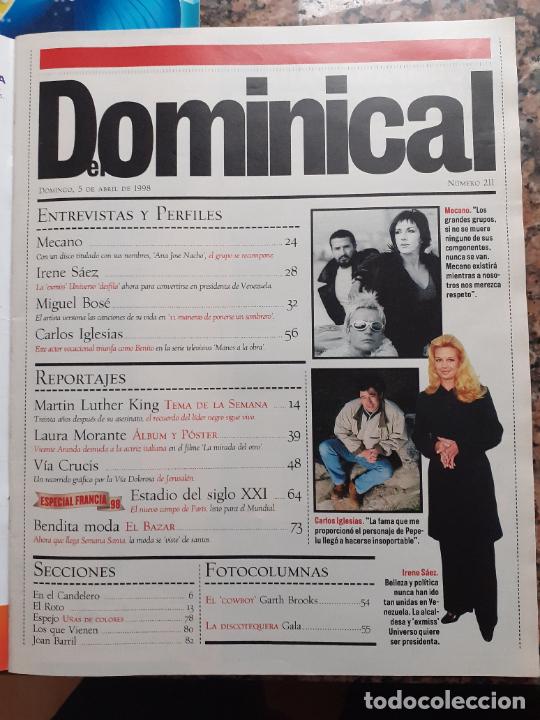 Coleccionismo de Revistas y Peri&oacute;dicos: MECANO IRENE SAEZ MISS UNIVERSO