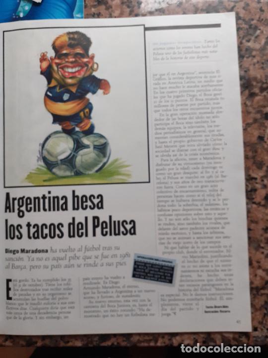 Coleccionismo de revistas y peri&oacute;dicos: MARADONNA