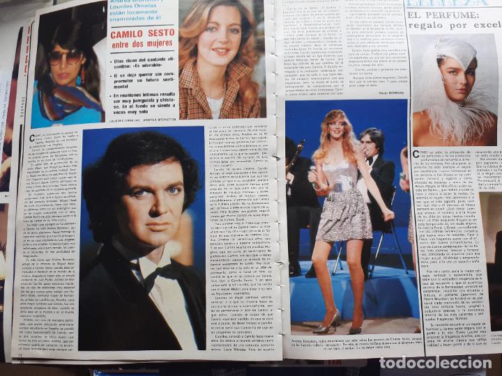 Coleccionismo de Revistas y Peri&oacute;dicos: CAMILO SESTO andrea bronston