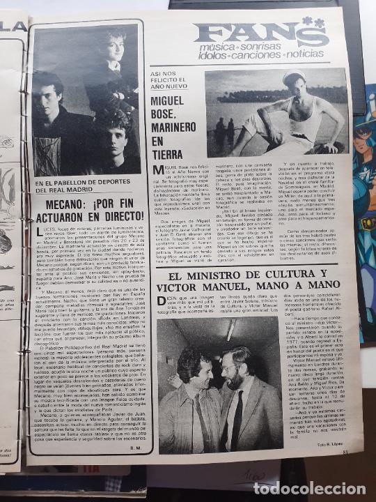 Collectionnisme de Revues et Journaux: MECANO MIGUEL BOSE VICTOR MANUEL