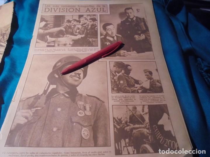 Coleccionismo de Revistas y Peri&oacute;dicos: RECORTE : RECIENTES FOTOGRAFIAS DE LA DIVISION AZUL .FOTOS, 15 NVMBRE 1941(#)