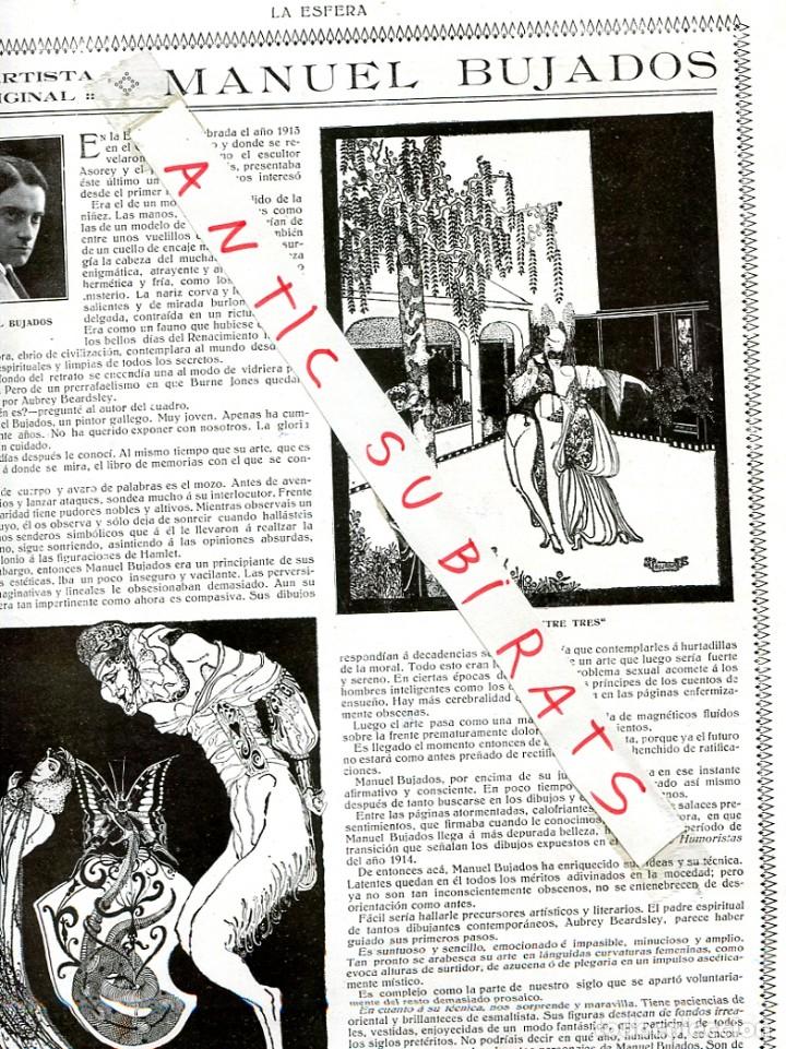 Collection Magazines and Newspapers: REVISTA A&Ntilde;O 1915 MANUEL BUJADOS GALLEGO DE VIVERO PUEBLO CABRA CORDOBA FEMINISMO DOCTORA LUISA TRIGO