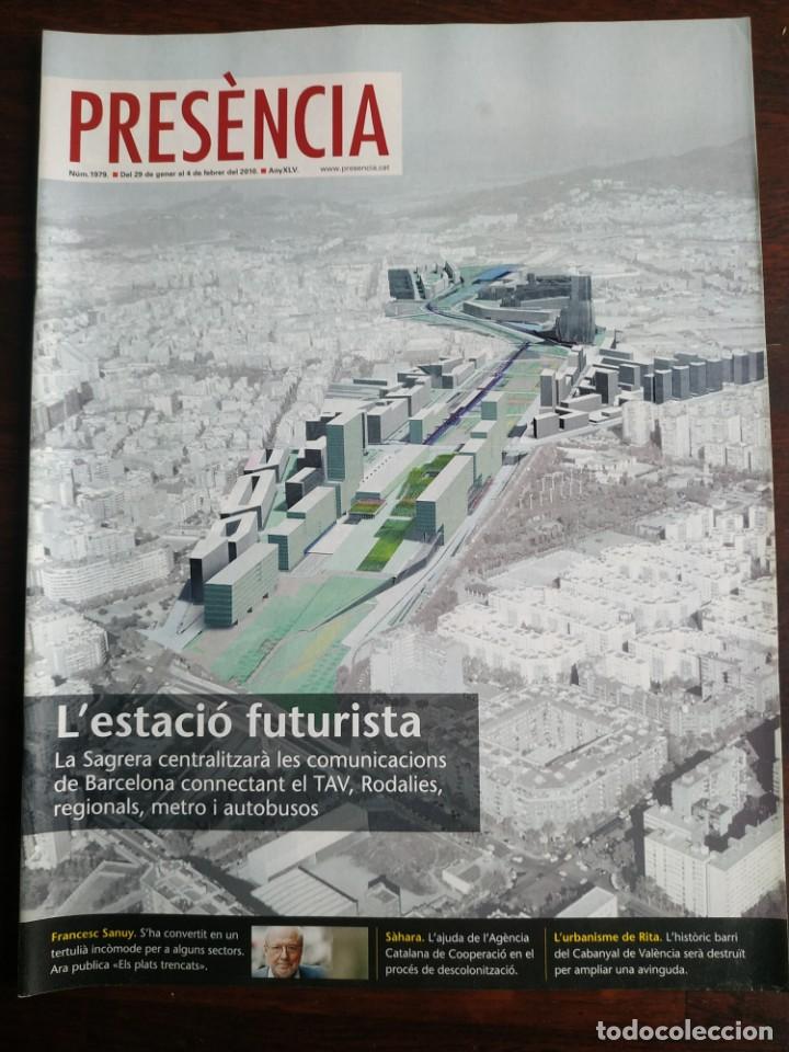 Sammeln von Zeitschriften und Zeitungen: Presencia n&ordm; 1979, gener 2010 la petjada de Rita barbera, la vida a la colonies industrials