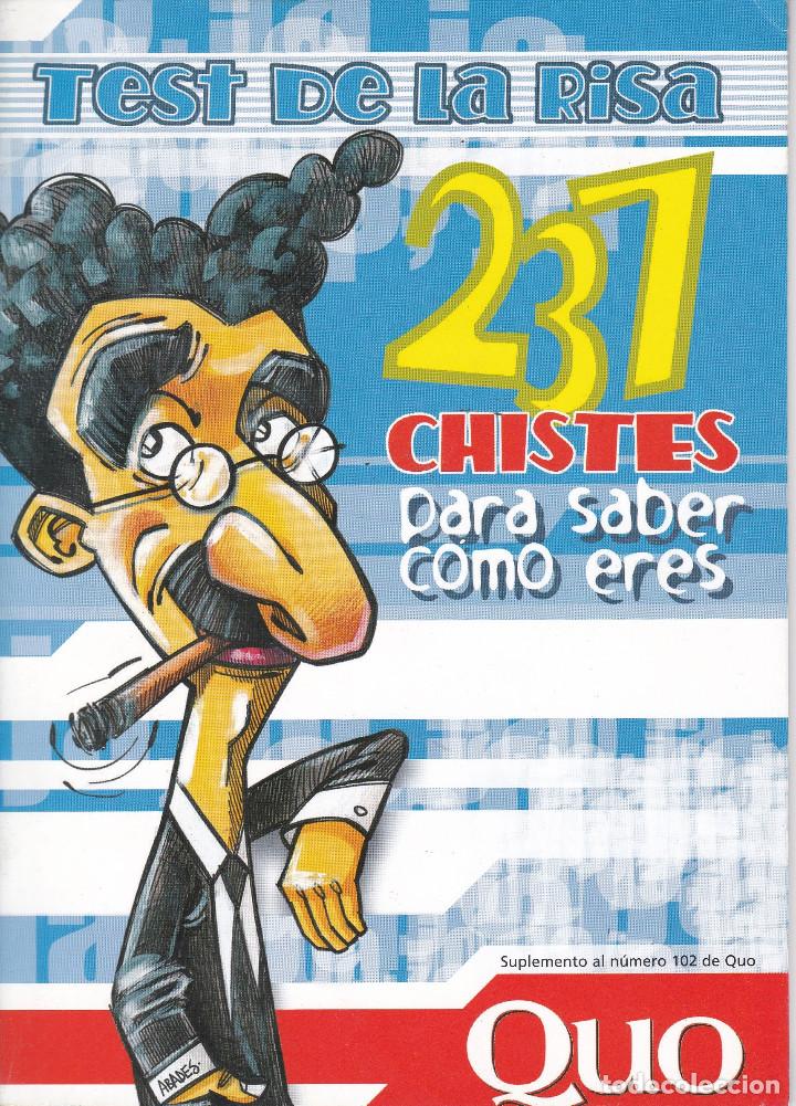 Coleccionismo de revistas y peri&oacute;dicos: TEST DE LA RISA. 237 CHISTES PARA SABER COMO ERES - Foto 1