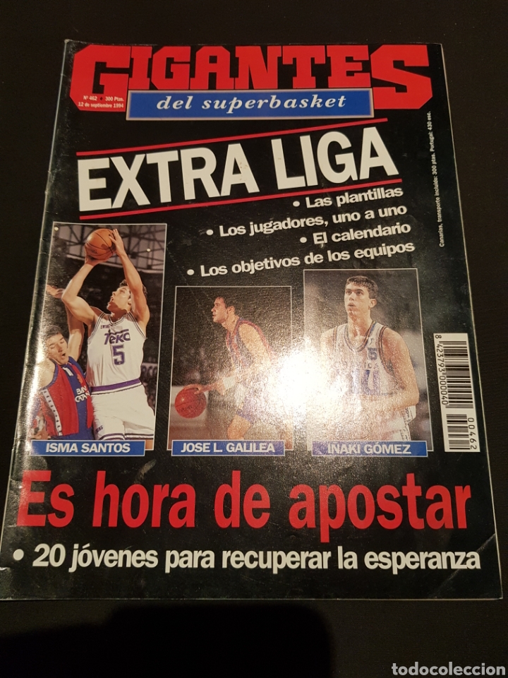 Coleccionismo de Revistas y Peri&oacute;dicos: PEDIDO M&Iacute;NIMO 10&euro; + GASTOS Revista Gigantes del Superbasket nr. 462 (12 sep 94)
