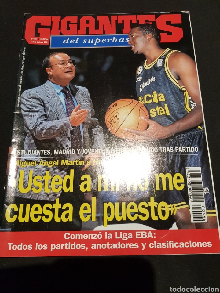 Coleccionismo de Revistas y Peri&oacute;dicos: PEDIDO M&Iacute;NIMO 10&euro; + GASTOS Revista Gigantes del Superbasket nr. 466 (10 oct 94)