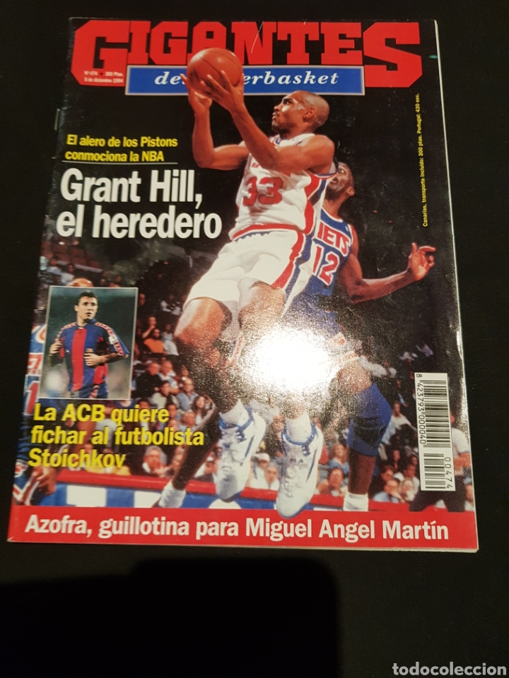 Coleccionismo de Revistas y Peri&oacute;dicos: PEDIDO M&Iacute;NIMO 10&euro; + GASTOS Revista Gigantes del Superbasket nr. 474 (5 dic 94)